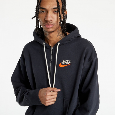 Худи Nike Mens French Terry Pullover Hoodie Black Dm5279-045 M