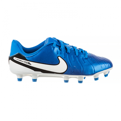 Бутсы детские Nike JR TIEMPO LEGEND 10 ACADEMY FG/MG синие DV4348-400