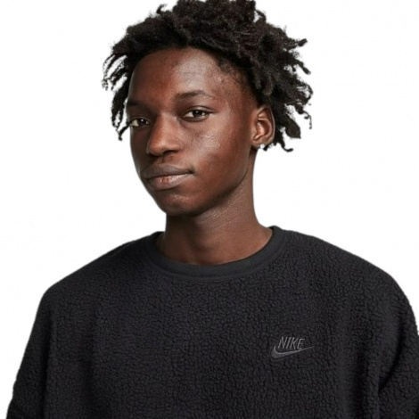 Свитшот Nike M Club+ Sherpa Wntr Crew Black Fb8378-010 M