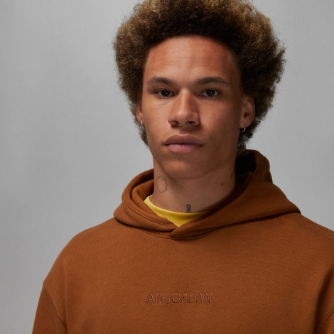 Худи Air Jordan Wordmark Fleece Hoodie Brown Fj1966-281 L
