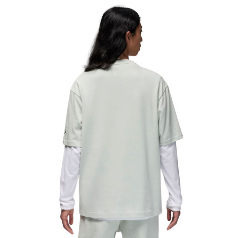 Футболка Jordan Wordmark Tee Grey Heather