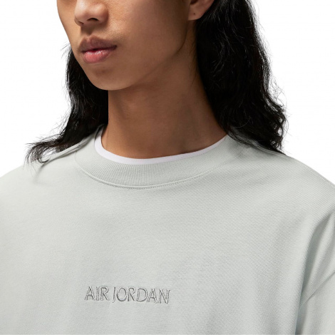 Футболка Jordan Wordmark Tee Grey Heather