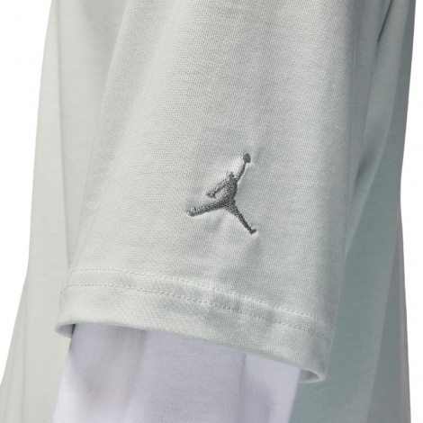 Футболка Jordan Wordmark Tee Grey Heather