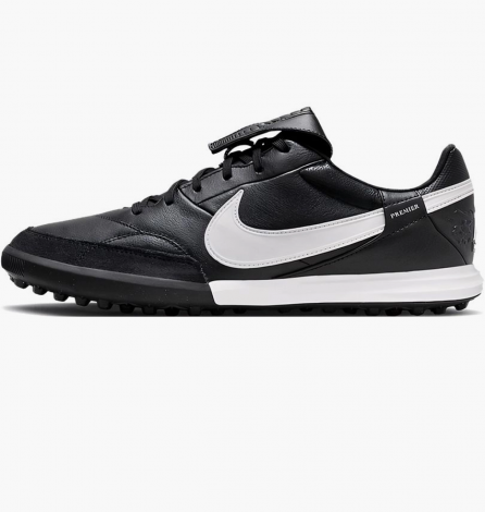 Сороконіжки (шиповки) Nike PREMIER III TF чорно-білі HM0283-001
