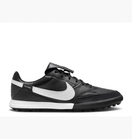 Сороконіжки (шиповки) Nike PREMIER III TF чорно-білі HM0283-001
