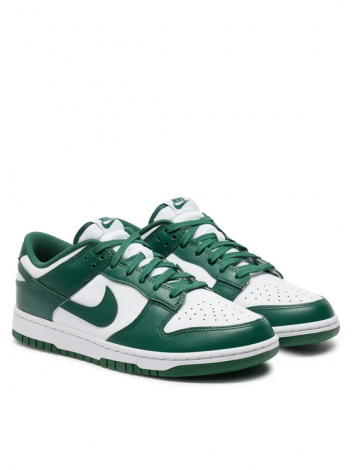 Кроссовки Nike Dunk Low White/Green Dd1391-101 42