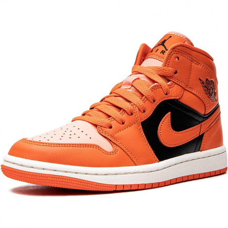Кросівки Air Jordan 1 Mid "Orange" Orange/Black Dm3381-600 42