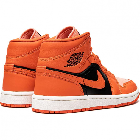 Кросівки Air Jordan 1 Mid "Orange" Orange/Black Dm3381-600 42