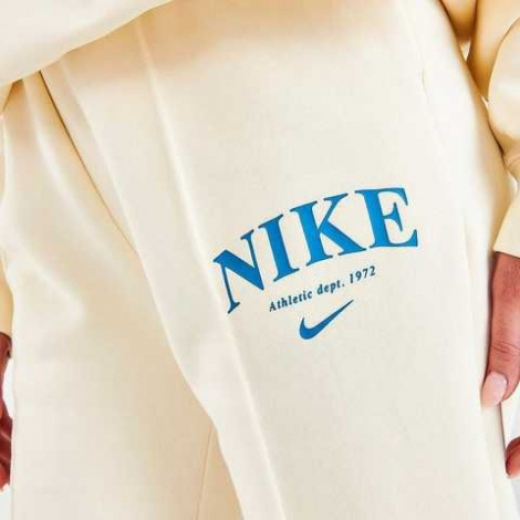 Брюки Nike Womens Fleece Pants Beige Dq5384-113 M