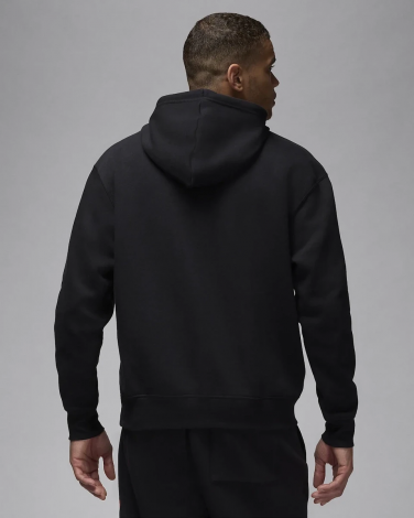 Толстовка Nike JORDAN MJ ESS FLC BASELINE HOODIE чорно-червона FD7545-013