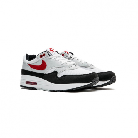 Кроссовки Nike Air Max 1 "White/Pure Platinum/Black/University Red"