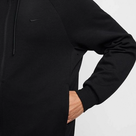 Толстовка Nike PRIMARY FLEECE DRI-FIT UV FULL-ZIP PERFORMANCE HOODIE чорна FZ0967-010