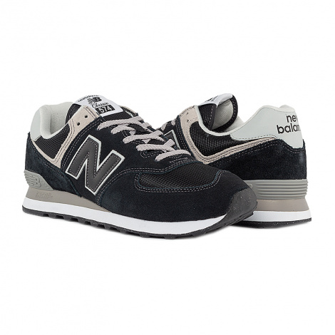 Кросівки New Balance 574 CLASSIC GL чорно-сірі ML574EVB