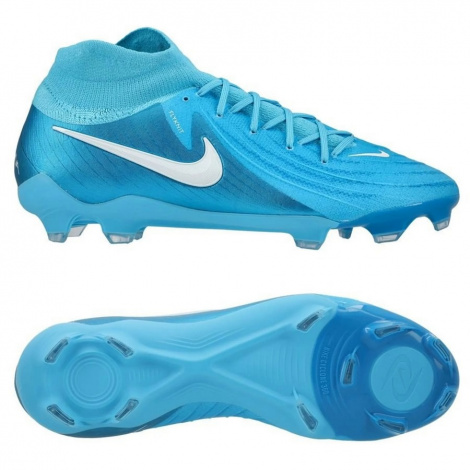 Бутсы Nike PHANTOM LUNA II PRO FG голубые FJ2575-400