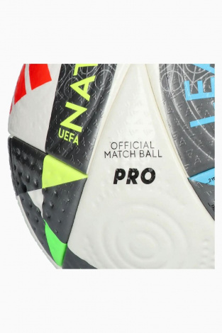 Мяч Футбольный Футбольный Мяч Adidas Uefa Nations League 2024 Pro - Белый Is7441