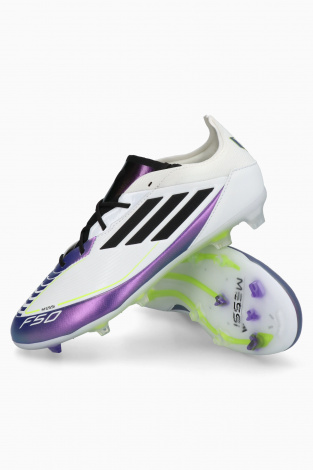 Детские бутсы adidas F50 Pro Messi FG Junior - белый
