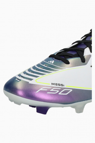 Бутсы adidas F50 League Messi FG/MG - белый