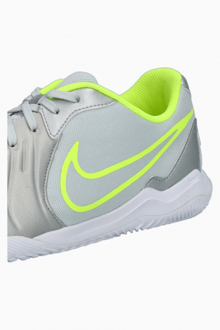 Детские футзалки Nike Tiempo Legend 10 Academy IC Junior - Серебряный