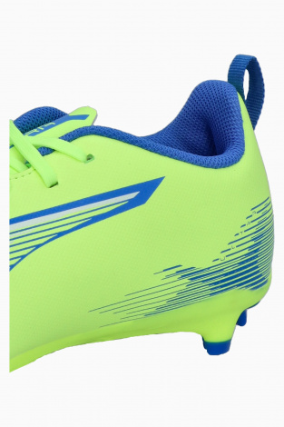 Дитячі бутси Puma Ultra 5 Play FG/AG Junior - Лаймовий