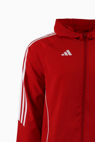 Дитяча вітровка adidas Tiro 24 Windbreaker Junior - червоний