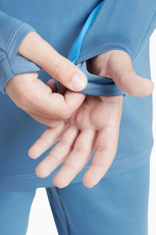 Дитяча кофта Nike Dri-Fit Strike Junior - блакитний