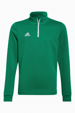 Детская кофта adidas Entrada 22 Training Top Junior - зеленый