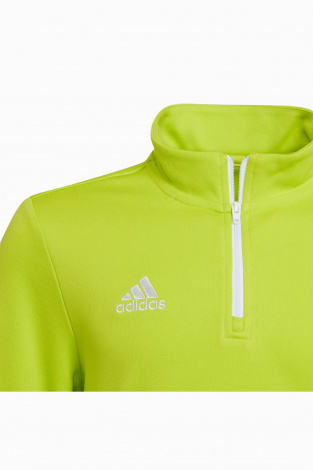 Детская кофта adidas Entrada 22 Training Top Junior - Лаймовий
