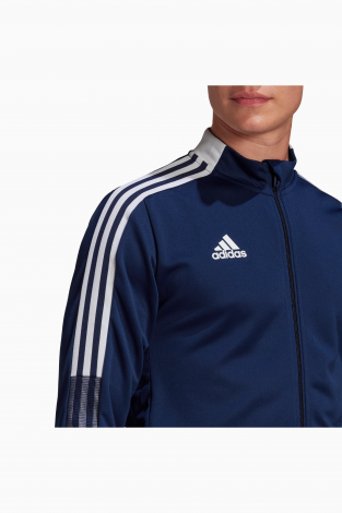 Кофта adidas Tiro 21 Track FZ - темно-синій
