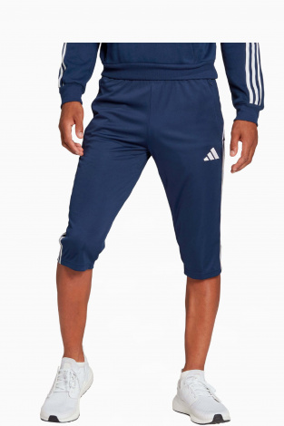 Штаны adidas Tiro 23 League 3/4 - темно-синий