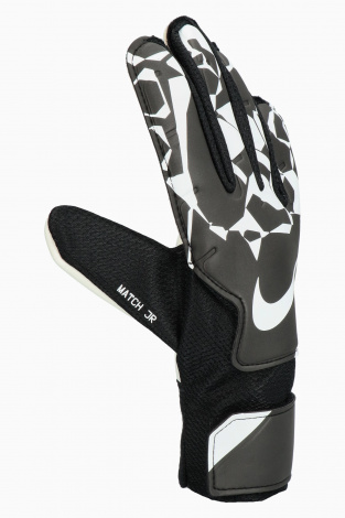 Детские вратарские перчатки Nike Match Junior - черный