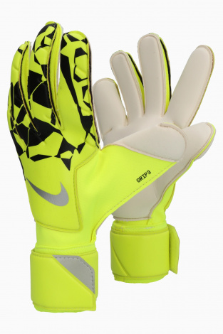 Вратарские перчатки Nike Grip 3 - Лаймовий