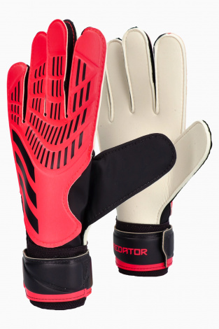 Вратарские перчатки adidas Predator Training - красный
