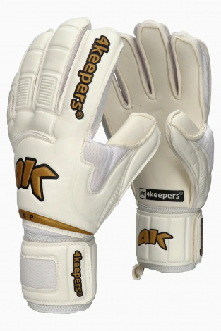 Детские вратарские перчатки 4keepers Champ Rep FP Junior - белый