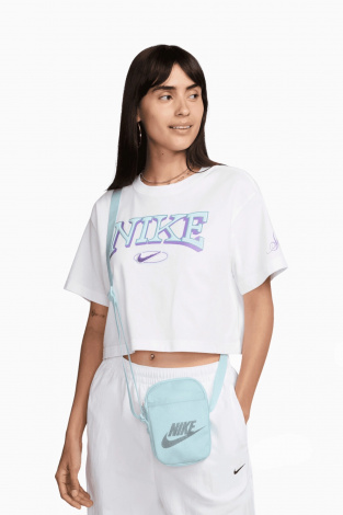 Сумка через плечо Nike Heritage Smit Small - голубой