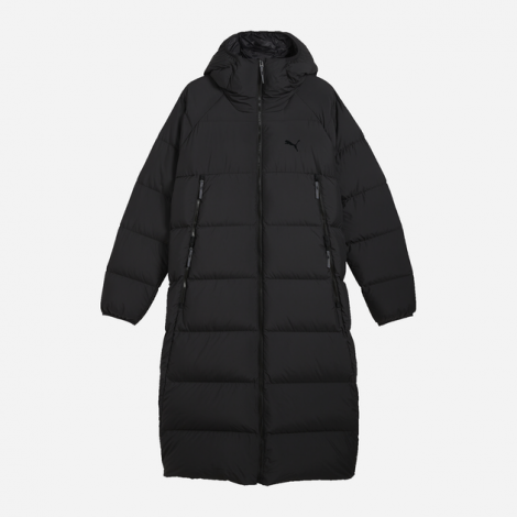 Пуховик Puma LONG HOODED DOWN COAT чорний 62646701