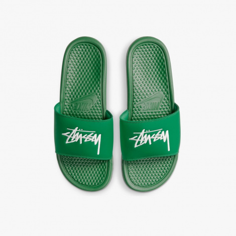 Шлепанцы Nike X Stussy Benassi Slides Green