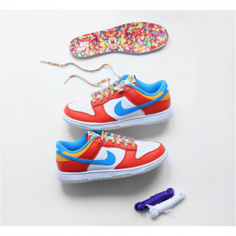 Кроссовки Nike Dunk Low Qs Lebron James Fruity Pebbles