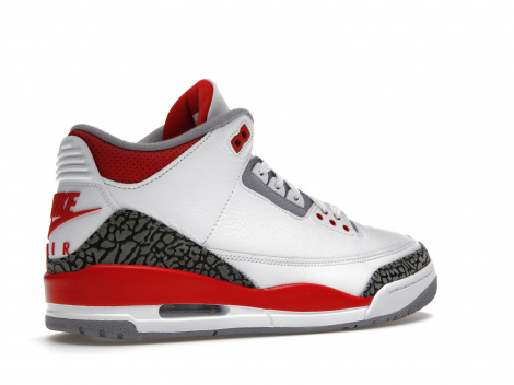 Кроссовки Jordan 3 Retro Fire Red (2022)