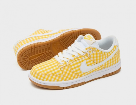 Кроссовки Nike Dunk Low Yellow Gingham (W)
