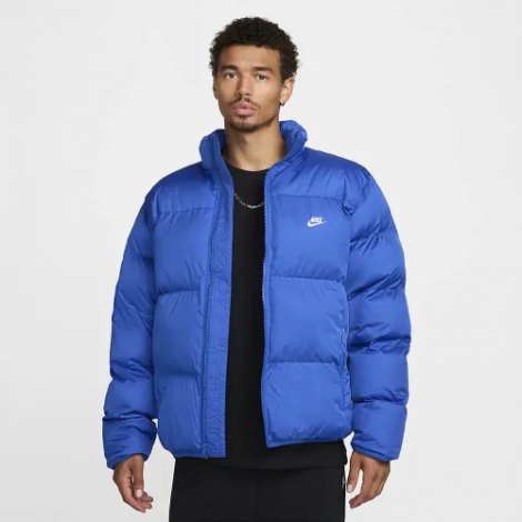 Куртка Nike M NK CLUB PUFFER JKT синя FB7368-480