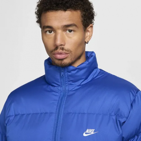 Куртка Nike M NK CLUB PUFFER JKT синя FB7368-480