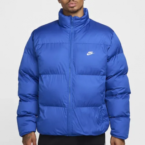 Куртка Nike M NK CLUB PUFFER JKT синя FB7368-480