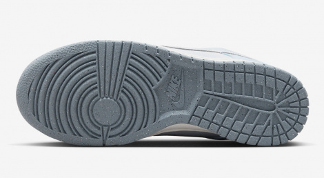 Кроссовки Nike Dunk Low Blue Airbrush Canvas (W)