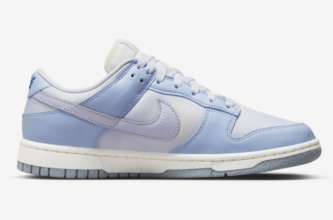 Кроссовки Nike Dunk Low Blue Airbrush Canvas (W)