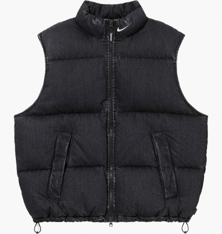 Жилетка Supreme X Nike Denim Puffer Vest Black