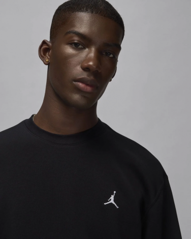 Світшот Nike JORDAN BROOKLYN FLEECE CREW-NECK чорний FV7293-010