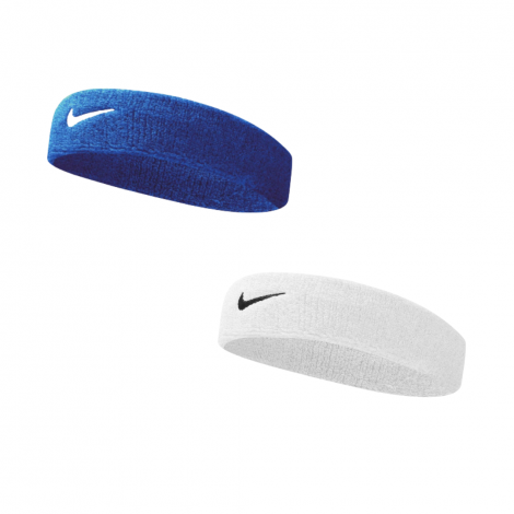 Повязка На Голову Комплект Nike 2 (Белая+Синяя) Nnn07-101-402
