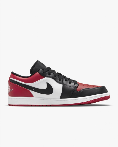 Кроссовки Jordan 1 Low Bred Toe