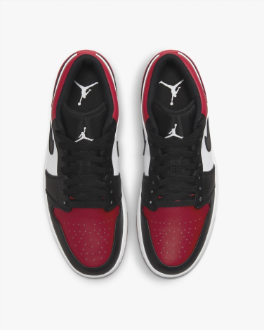 Кроссовки Jordan 1 Low Bred Toe
