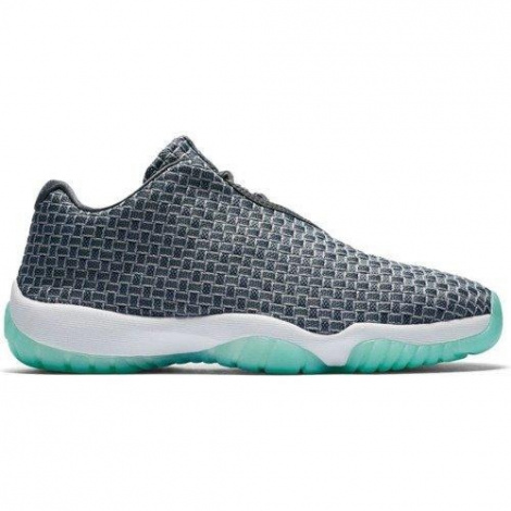 Кроссовки Jordan Future Low Wolf Grey Emerald Rise